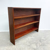 Rustic Mid Century Wooden Bookshelf
