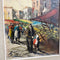 S.Stilo Original Oil On Board Market Scene