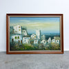 Seaside Village Landscape Painting