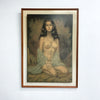 Semi Nude Lady Print By Artist Larry Vincent Garrison
