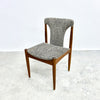 Set 4 1970's Mid Century T Back Dining Chairs