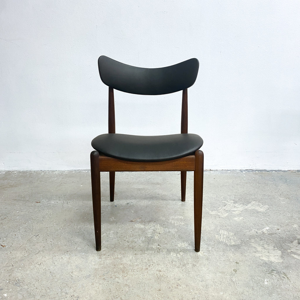 Set Of 4 Parker Mid Century Matchstick Dining Chairs
