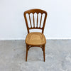 Set Of 6 Mid Century Bentwood And Rattan Dining Chairs By Ligna