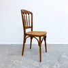 Set Of 6 Mid Century Bentwood And Rattan Dining Chairs By Ligna