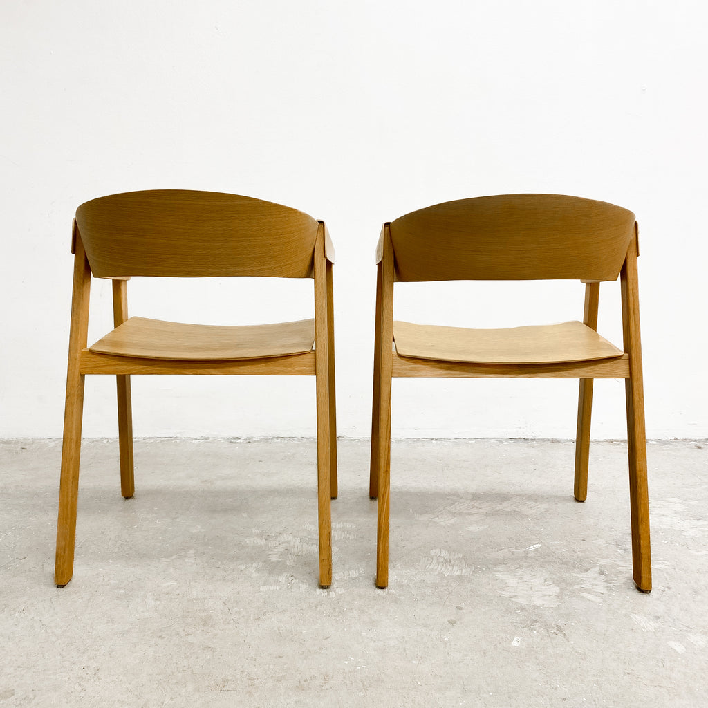 Set Of Four Cover Armchair By Thomas Bentzen For Muuto