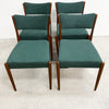 Set Of Four Mid Century Parker Dining Chairs