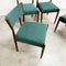Set Of Four Mid Century Parker Dining Chairs