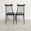 Set Of Six Mid Century Framac Viking Dining Chairs
