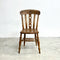 Set 4 Victorian Antique Windsor Farmhouse Wooden Dining Chairs