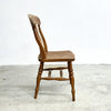Set 4 Victorian Antique Windsor Farmhouse Wooden Dining Chairs