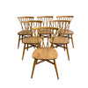 Set 6 Mid Century Ercol Model 376