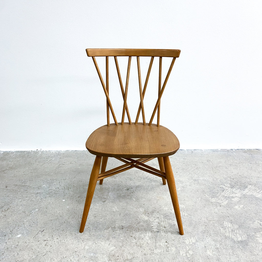 Set 6 Mid Century Ercol Model 376