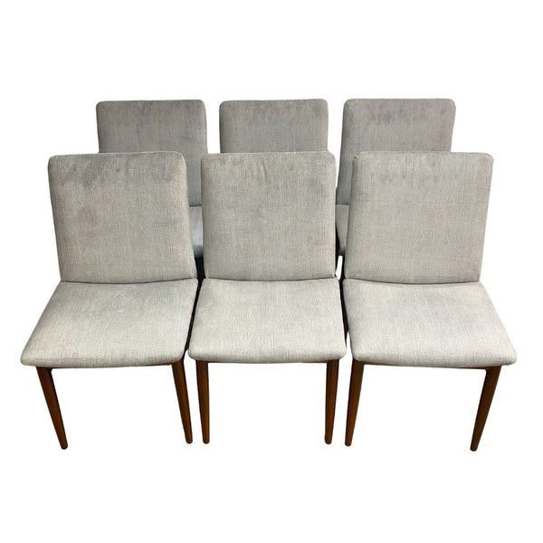 Set Of Six Mid Century 'Ballarat' Slab Back Parker Dining Chairs