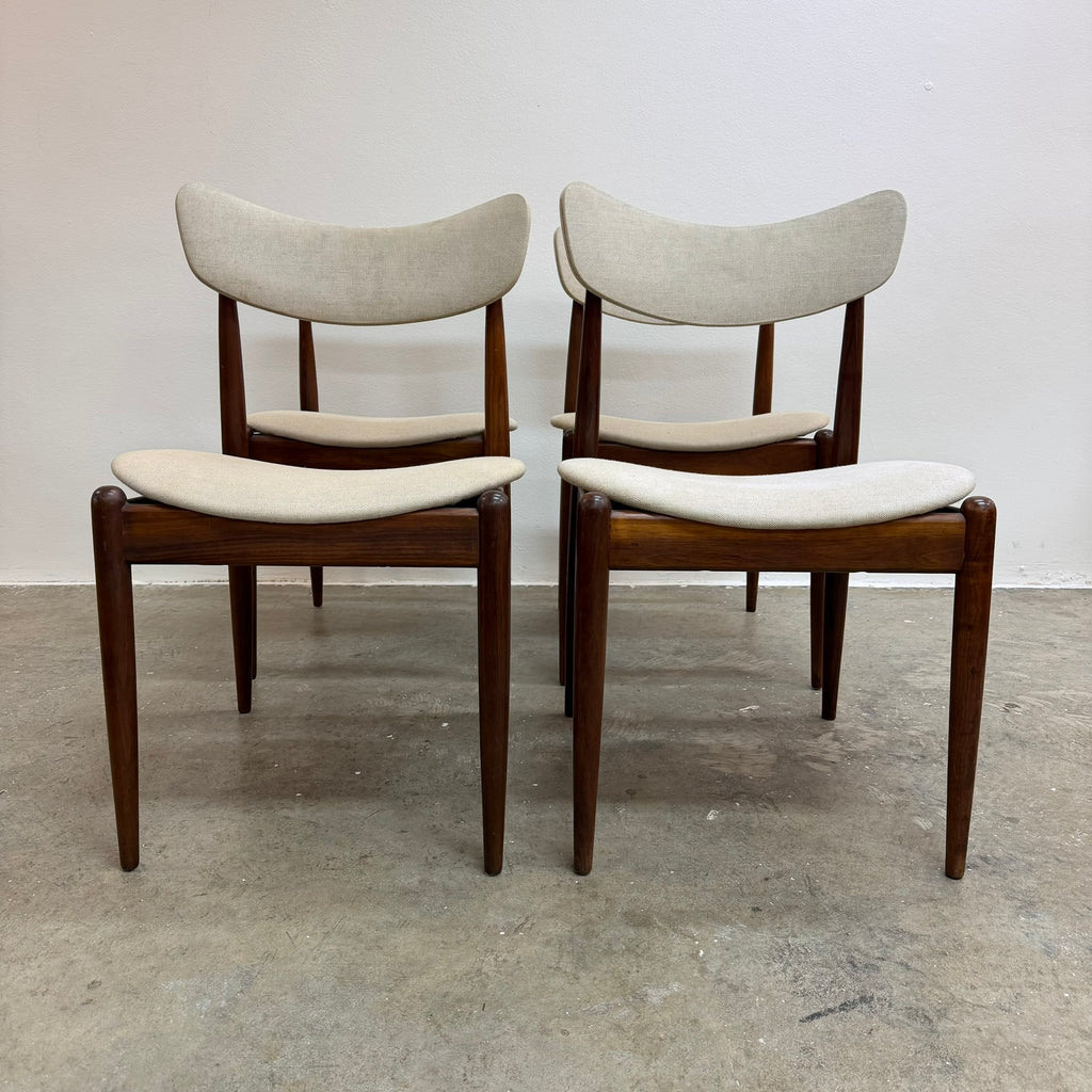Set of 4 Mid Century Parker 'Matchstick' Dining Chairs