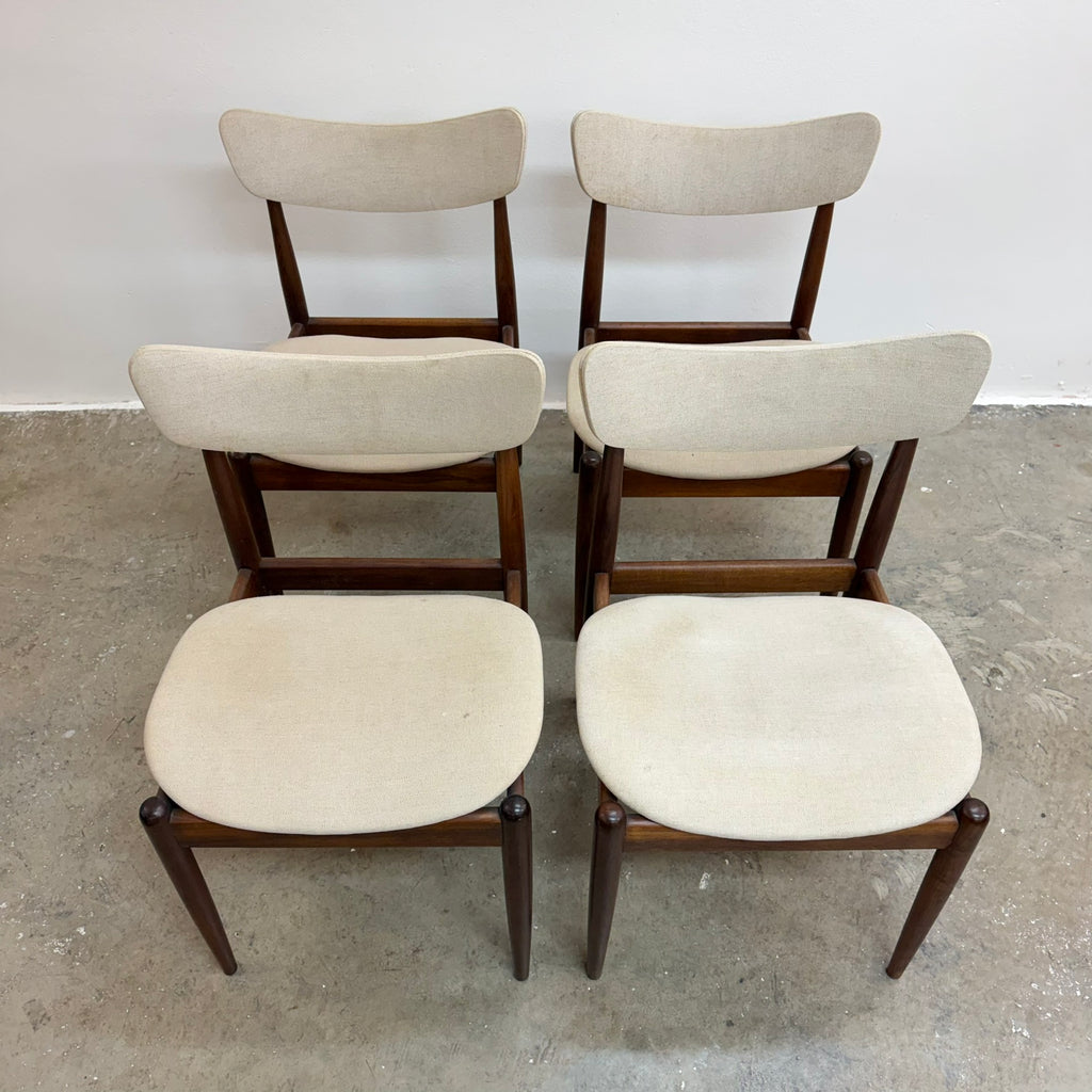 Set of 4 Mid Century Parker 'Matchstick' Dining Chairs