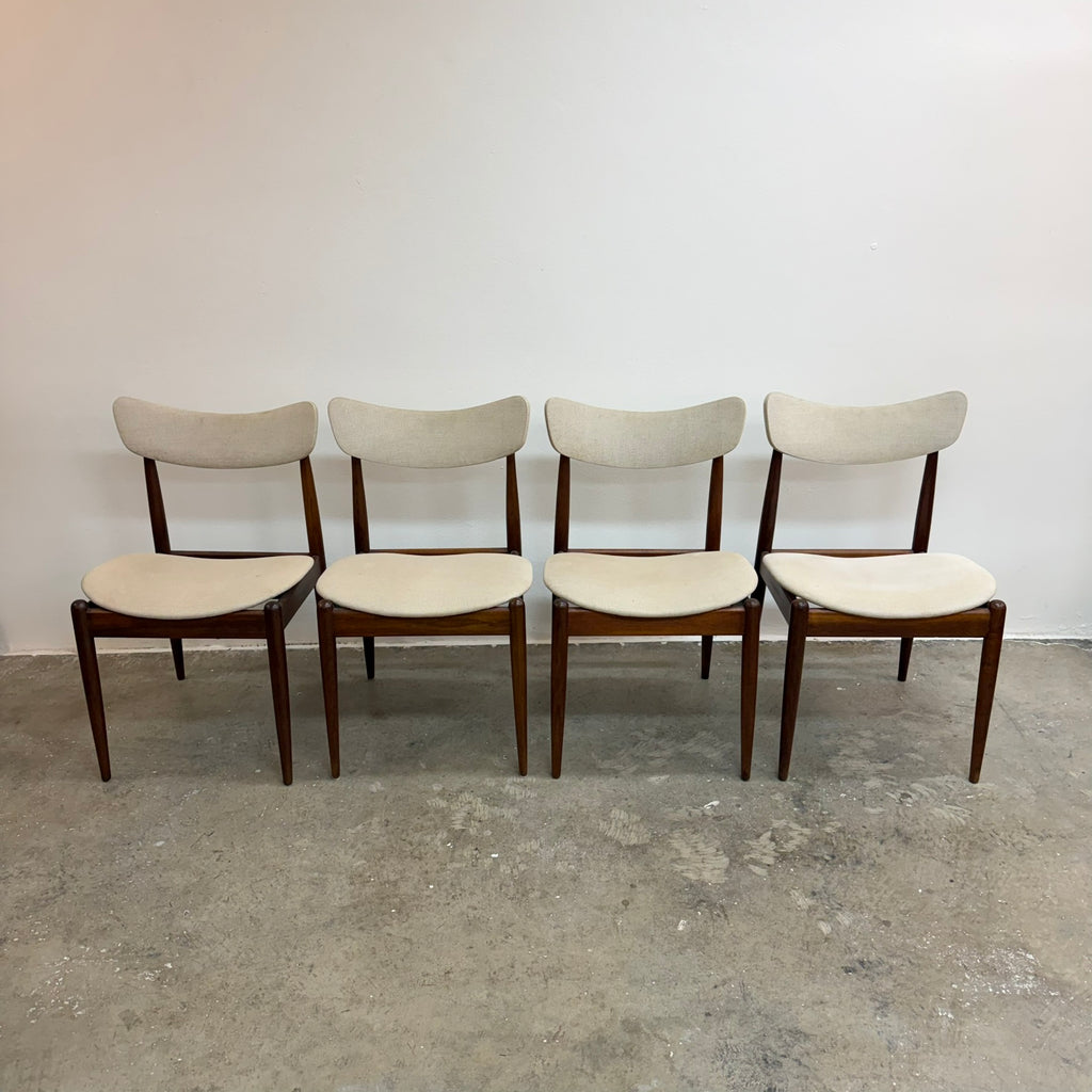 Set of 4 Mid Century Parker 'Matchstick' Dining Chairs