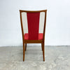 Set of 4 Parker Mid Century T-Back Dining Chairs