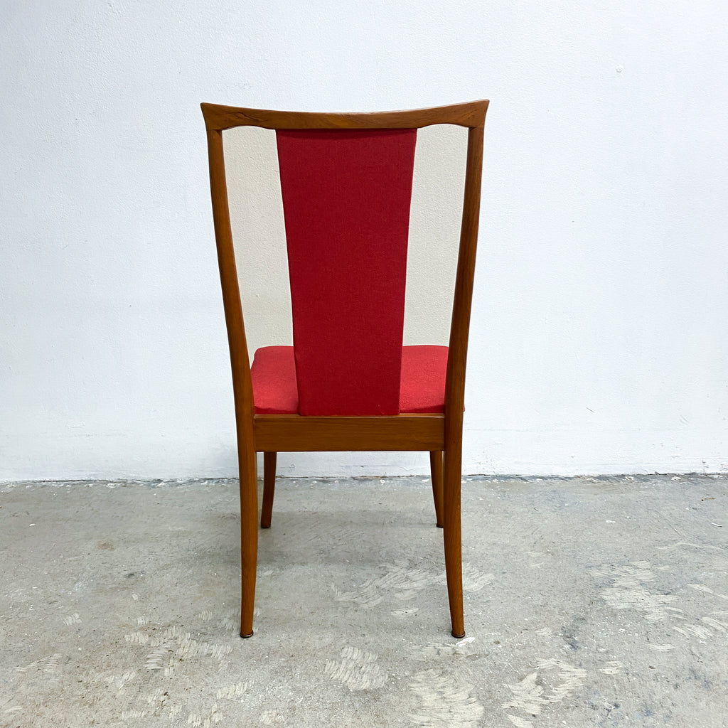 Set of 4 Parker Mid Century T-Back Dining Chairs