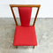 Set of 4 Parker Mid Century T-Back Dining Chairs