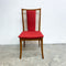 Set of 4 Parker Mid Century T-Back Dining Chairs