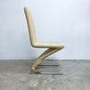 Set of 4 Vintage Modernist Z Chairs In The Style of Rolf Benz