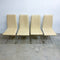 Set of 4 Vintage Modernist Z Chairs In The Style of Rolf Benz