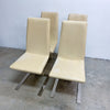 Set of 4 Vintage Modernist Z Chairs In The Style of Rolf Benz
