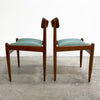 Set of 6 Parker Nordic Dining Chairs With Restored Blackwood Frames