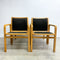 Set of Four Beech European 1960's/70's Chairs