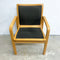 Set of Four Beech European 1960's/70's Chairs