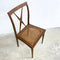 Set of Four John Duffecy Mid Century Cross Back Dining Chairs