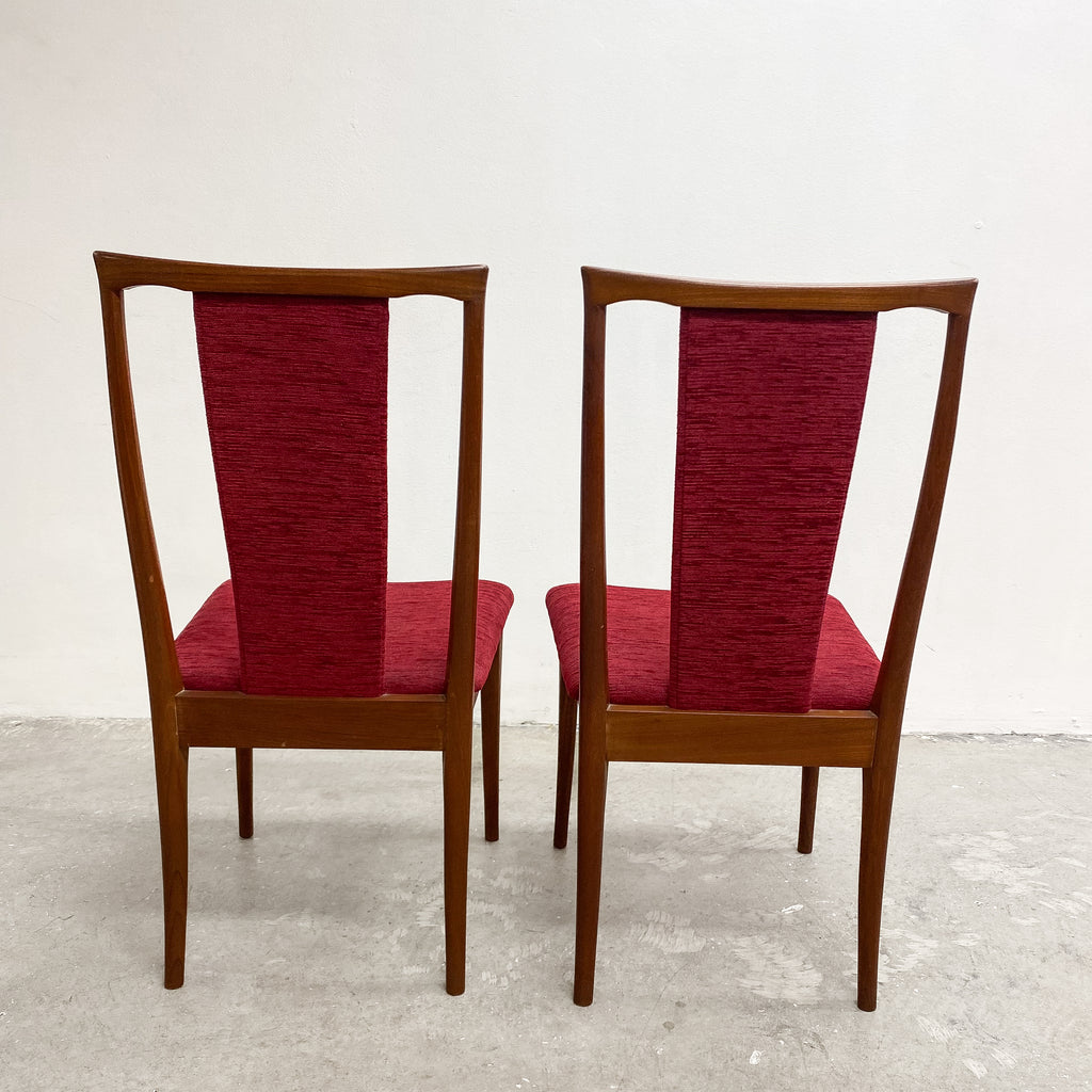 Set of Four Mid Century Parker Dining Chairs
