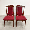 Set of Four Mid Century Parker Dining Chairs