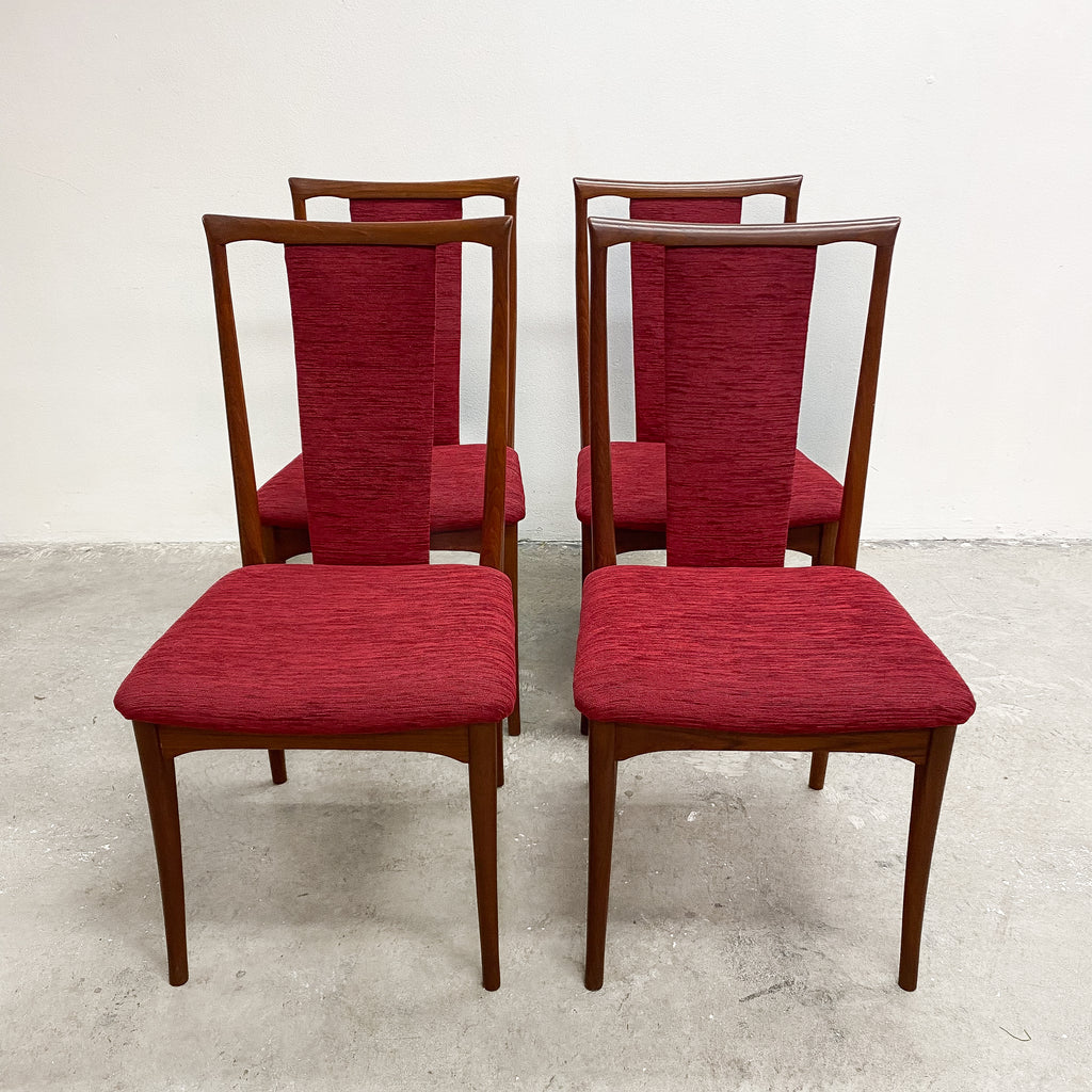 Set of Four Mid Century Parker Dining Chairs
