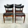 Set of Four Mid Century Parker Matchstick Dining Chairs