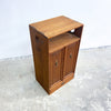 Small Vintage Compact Japanese Tansu Cabinet