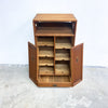 Small Vintage Compact Japanese Tansu Cabinet