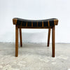 Snelling Footstool Woven Strapping