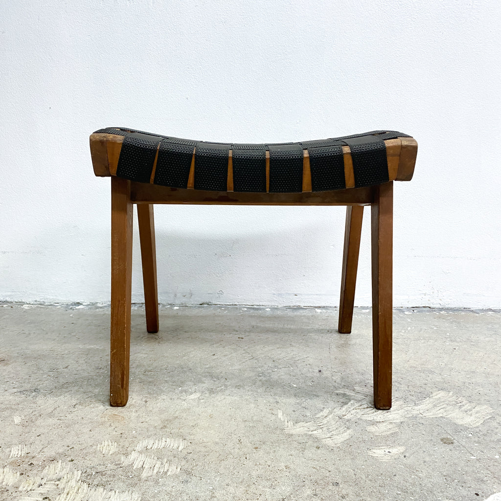 Snelling Footstool Woven Strapping