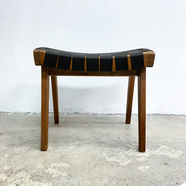 Snelling Footstool Woven Strapping