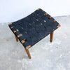 Snelling Footstool Woven Strapping