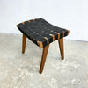 Snelling Footstool Woven Strapping