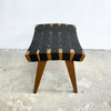Snelling Footstool Woven Strapping