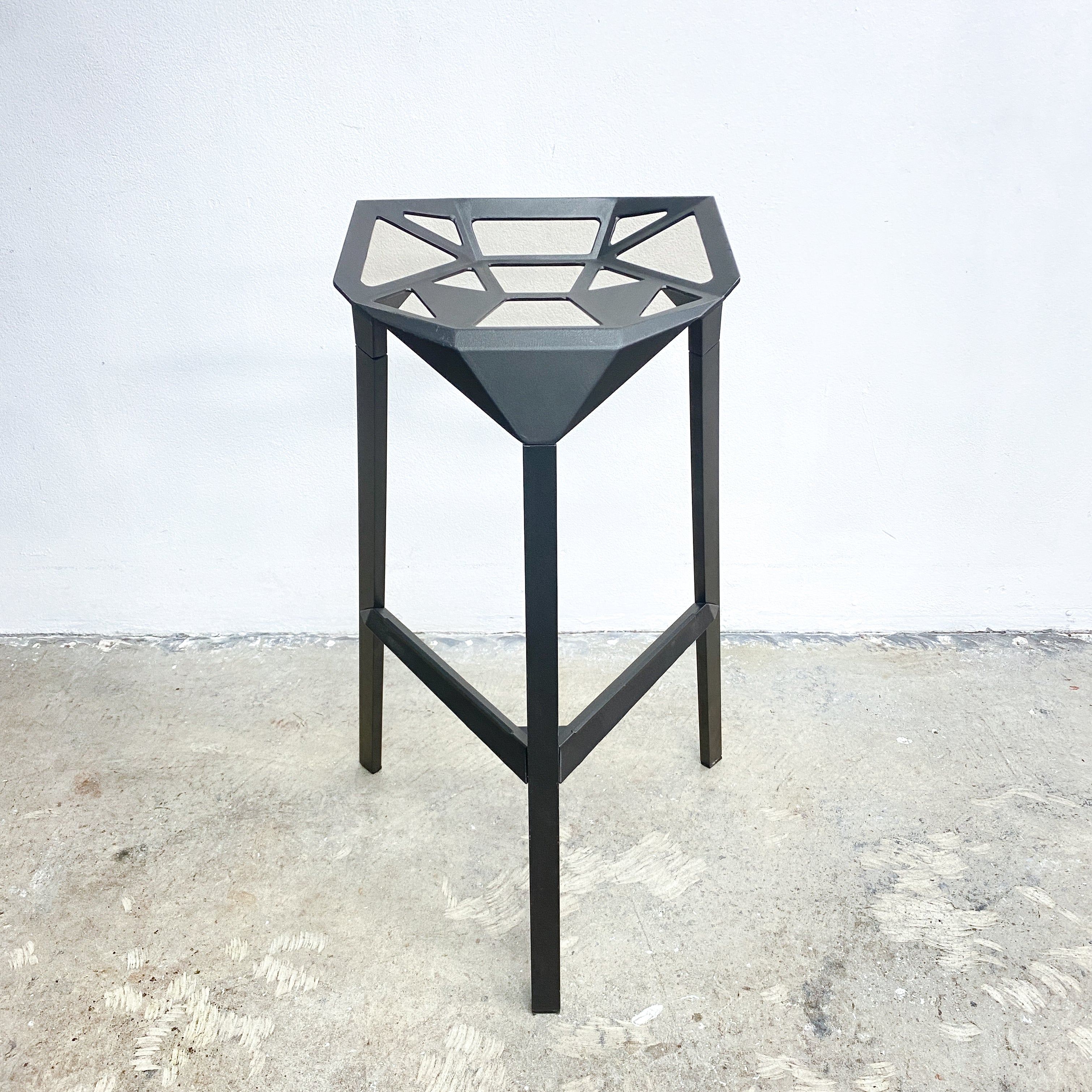 Set 4 Bar stools - In the style of Stool One bar stool - Black– The ...