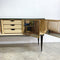 Stunning Hollywood Regency 3 Door Italian Sideboard By Umberto Mascagni 1950s