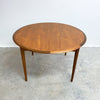 th brown mid century dining table