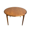 th brown mid century dining table