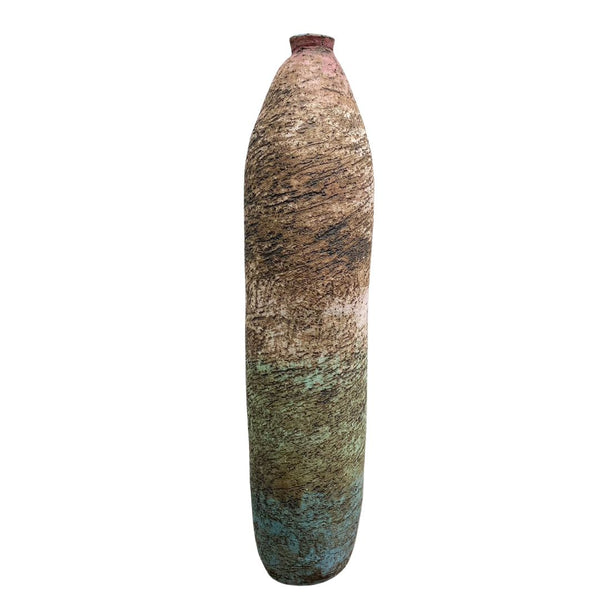 Tall Mid Century Stoneware Studio Pottery Vase