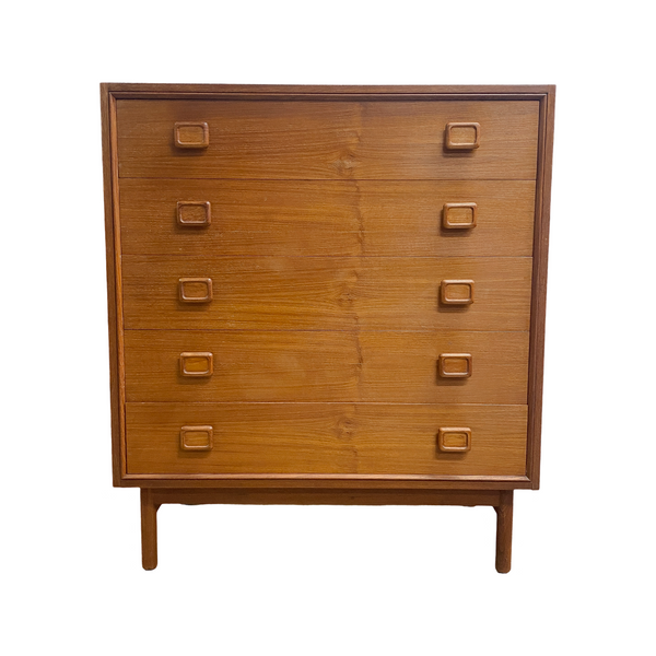 Teak parker chest drawers