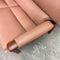 Mid Century Tessa T21 3 Seater Lounge In Blush Pink Leather